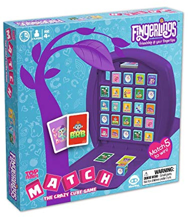 Fingerlings Top Trumps Match Board Game