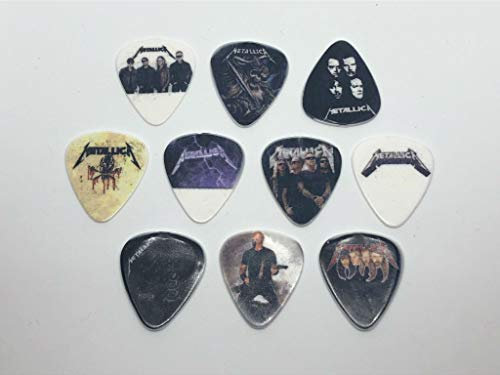 METALLICA Guitar Picks Set (10 picks/10 diferent designs)