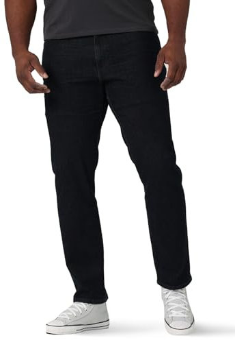 Lee Herren Big & Tall Extreme Motion Athletic Taper Jeans, Zander, 46W / 30L