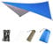 Azarxis Toldo Impermeable Ligero Lona de Tiendas de Campaña Refugio para Carpa Picnic Playa (Azul)