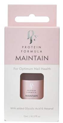 PROTEIN FORMULA MAINTAIN, Nail Treatment 15ml - Plant keratin which actively leaves nails feeling healthy & conditioned, combined with AHAs for added moisture. Maintain strong and nourished nails.