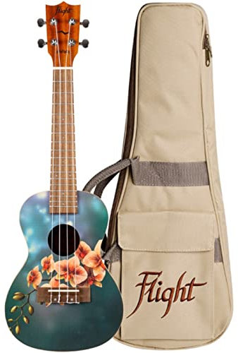 Flight Ukeleles AUC33 Concert Ukulele - Orchid