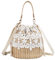 YAKEFJ Stroh-Umhängetasche, Damen-Handtasche mit Tragegriff oben, Sommer, Strand, Geldbörse, Schultertasche, blume, Einheitsgröße