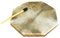 Rahmen-Trommel, Schamanen-Trommel aus Teak, Naturfell, achteckig, mit Schlegel, wahlweise in 60 cm oder 70 cm Durchmesser (ca. 60 cm)