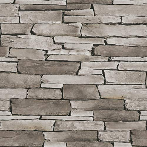 Rivestimento Pietre D'Arredo realizzato con elementi di finitura in vera pietra ricostruita. Linea Olkaria colore Grigio Chiaro. Unità di vendita scatola da 0,80 metri quadrati.
