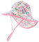 Pesaat Baby Sonnenhut Mädchen Mit UV-Schutz Sonnenmütze Baby Junge Mit Nackenschutz Sommermütze Kinder Babymütze Sommer(Mirabilis Jalapa, Gr.1-4Jahren(48-52))