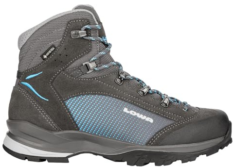 LOWA Stiefel mittel TUCANA GTX Ws schiefer/türkis, 42.5