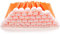 AAwipes Schaumstoffstäbchen Reinigungsstäbchen (50 Stück 13,3 cm große rechteckige Schaumstoffspitzen, orange) Reinraum-Reinigungs-Tupfer Schwamm-Stick für Tintenstrahldrucker, optische Instrumente,
