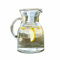 LOBERON Krug Clarksville, mundgeblasen, zeitloses Design, Karaffe, Blumenvase, Tischdekoration, Tischaccessoire, Küchenutensilien, Glas, klar