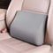 Livtribe Lendenkissen Auto,Memory-Schaum Lordosenstütze Kissen, Ergonomisches Rückenkissen für Autositze, Bürostuhl, Rollstuhl(Grau)