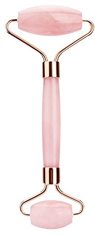 Natürlicher Rosenquarz Für Das Gesicht Jade Roller Gua Sha Massage Face Roller,Typ C