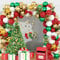 Kit Arco di Palloncini Natalizi, Ghirlanda Natalizia Da 163 Pezzi con Palloncini Verdi, Rossi, Bianchi e Oro, Palloncini a Stella in Alluminio Dorati, Ghirlanda di Palloncini per Decorazioni Natalizie