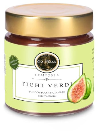 CO'BELLI - Composta artigianale di fichi verdi con fruttosio, 220g