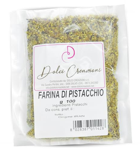 FARINA DI PISTACCHIO - 100 g - DECORAZIONI PER TORTE E DOLCI