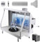Autolock Verbesserte Wasservorhang Airbrush Spritzkabine, Spritzlackierkabine für Airbrush mit Filter LED Lichter für Modell, Schuhe, Kunsthandwerk, T-Shirt, Kuchen & Hobbys