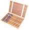 8 Pcs Lathe Turning Tool Set 65 Manganese Steel Head Beech Handle Woodworking Chisel Kit with Storage Box,High Hardness HRC58‑6, Beech Handle,for Woodworking Projects