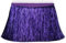 YYCRAFT Lametta-Fransenborte, 20,3 cm breit, für Tanzkostüm, Fransenbesatz, glänzender Folieneffekt (4,5 m, Dunkelviolett)