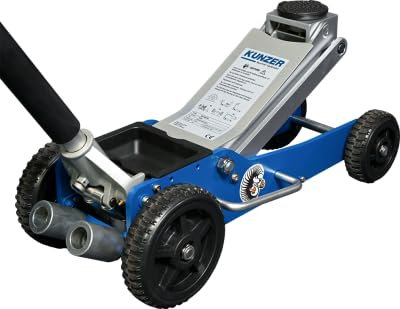 Kunzer WK 1025 OR Hydraulischer Rangierwagenheber 2500 kg Tragkraft - Off-Road - geländegängige Räder für SUV und Geländewagen