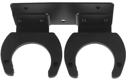 VOANZO Wireless Microphone Hanger Microphone Accessories Wall Mounted Space Saving Storage Rack Dual Purpose Double Hook Performance With Screw Bracket Bracket Ktv