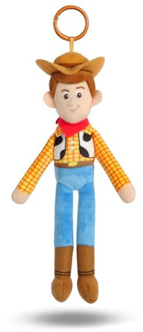 MINISO Woody Kuscheltier, Woody Toy Story Figuren, Cowboy Plüschfigur 23x8 cm, Ring für Schlüssel aus Plüsch, Sammlung Spielzeug Geburtstagsgeschenk für Kinder