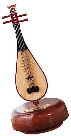 Cabilock 1 Stück Karton Drehbare Spieluhr Bausatz Mechanismus Musik Musical Instrument Teaser Ghibli Merch Plastik