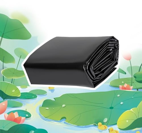 Strapazierfähige, UV-beständige Teichfolie für Bachlauf, Springbrunnen und Landschaftsbau, robust, wasserdicht, verstärkt, 8 x 10 m