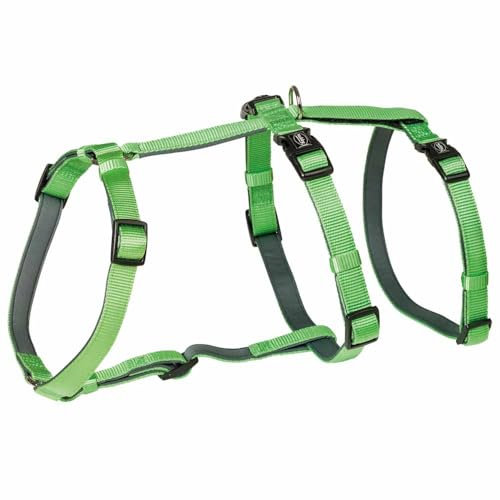 Nobby Sicherheitsgeschirr Turva hellgrün Hals: 42-60 cm, Brust: 50-75 cm, 20 mm