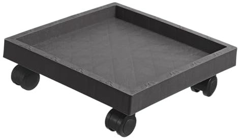 Gatuida Plant Stand with Wheels for Flower Pots Mobile Planter Trolley for Use Heavy Duty Design for Easy Movement Garden Patio