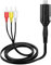 KHZen Câble Carte Convertisseur Vidéo USB2.0 Converti en Format Numérique