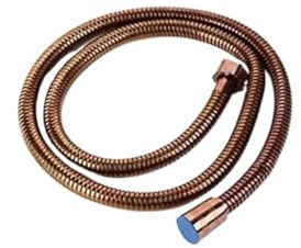 Flexible de douche, Flexible de douche en acier inoxydable couleur or rose, plusieurs tailles(100cm)