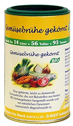 Brodo vegetale granulato Bio 1/2 DE-ÖKO-001