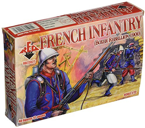 Red Box RB72027 - French Infantry, Boxer Rebellion 1900, Plastikmodellbau