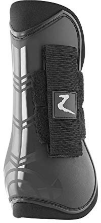 Horze Advanced ProTec Gamaschen Set, Schwarz, F