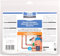 GEB Bouclier Thermique réutilisable 1 pièce Pliable 20 x 27 cm réfractaire à la Flamme et protège Les Supports de la Chaleur émise, Blanc