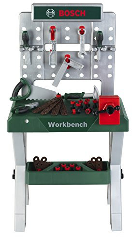 Theo Klein 8656 - Bosch Werkbank X-Bein Neu, Baukästen
