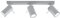 SOLLUX lighting Deckenlampe Deckenleuchte Deckenstrahler Stahl 3 Flammig Grau RING