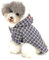 Ranphy Plaid Hundemantel für Kleine Hunde Hundejacke Winterjacken Wintermantel Hunde Mantel Winter Herbst Fleece Welpenmantel Yorkshire Terrier Haustier Kleidung Katze Bekleidung Blau S
