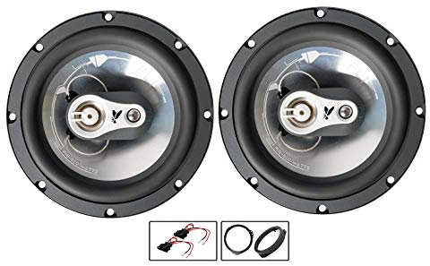 Malita Golf MK4 Speaker upgrade Rear Door Fli car speakers 6.5 17cm + Adaptors 210W