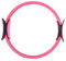 Yoga Ring Doppelgriff Unbreakable Pilates Ring Fitness Kreis Gewichtsverlust Body Toning Magic Circle(Rosa)