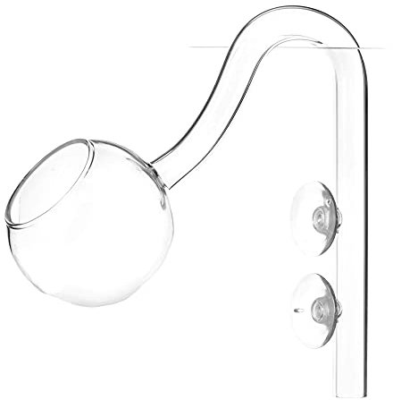 USCAPE Moon Pipe Outflow Glas - Aquarien Filterauslauf Glasware (17mm (16/22mm))