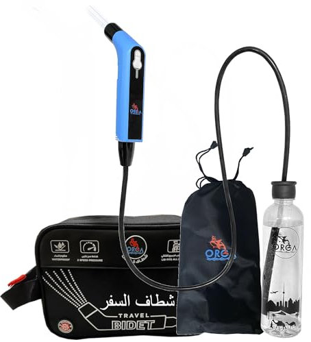 Orca Bidet de voyage portable, pulvérisateur électrique pour le camping et la salle de bain, hygiène personnelle