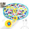 xinrongda Cat Toys Ball for Indoor Adult Cats, Interactive Cat Toy, Cat Mat with Ball, Fast Rolling, Cat Tunnel Toy, Hide and Seek Mouse Catching Game, Stimulates Hunting Instincts