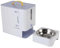Dispensateur de Nourriture pour Chats, Récipient de Nourriture pour Animaux de Compagnie Transparent pour Extérieur (Bleu Clair)