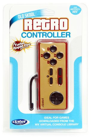 Datel Old Skool Retro Controller (Wii) [Edizione: Regno Unito]