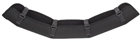 Neotech Sousaphone Cradle Pad – Protective Ballistic Nylon Pad for Sousaphone Bottom Bow | Prevents Abrasion & Dents | Marching Band Instrument Accessory – Black
