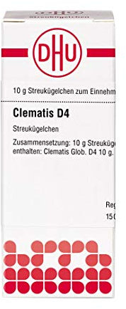 DHU Clematis D4 Streukügelchen, 10 g Globuli