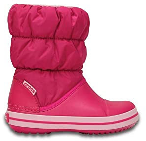 Crocs Winter Puff Boot, Stivali Unisex - Bambini e ragazzi, Rosa (Candy Pink), 29/30 EU