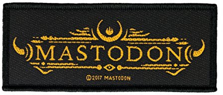 FVLFIL Mastodon Logo Aufnäher Patch Gewebt & Lizenziert !!