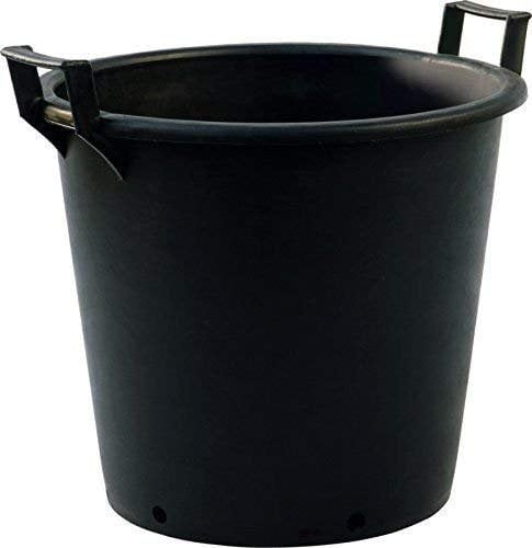 Muddy Hands 50 Litre Heavy Duty Large Plastic Plant Pots with Handles Outdoor Garden Tree Planters Containers (1)