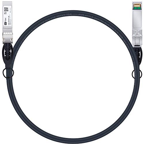 H!Fiber.com 10Gb/s SFP+ DAC Kabel, 2-meter (6.6 ft), 10GBase-CU Passiv Direct Kupfer Twinax SFP+ Kabel für Cisco SFP-H10GB-CU2M, Ubiquiti, Netgear, and Other Open Switches and NIC